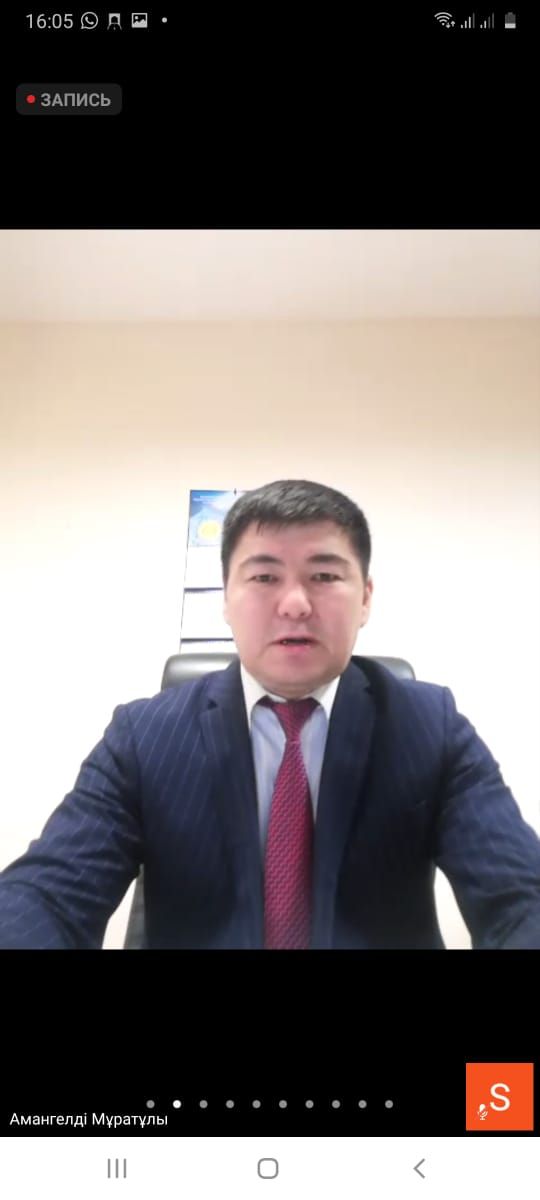 Online meeting.